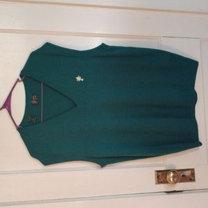 Bobby Jones | 100% Wool Made in Italy Green Sweater Vest, L